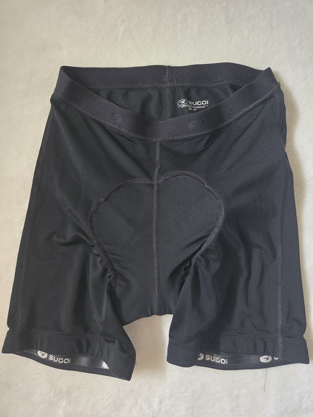 Sugoi Men's Black Padded Cycling Shorts